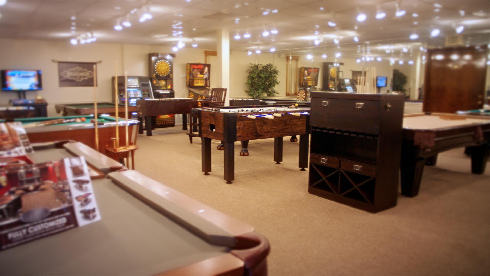 Why sit and click when you can break some balls.